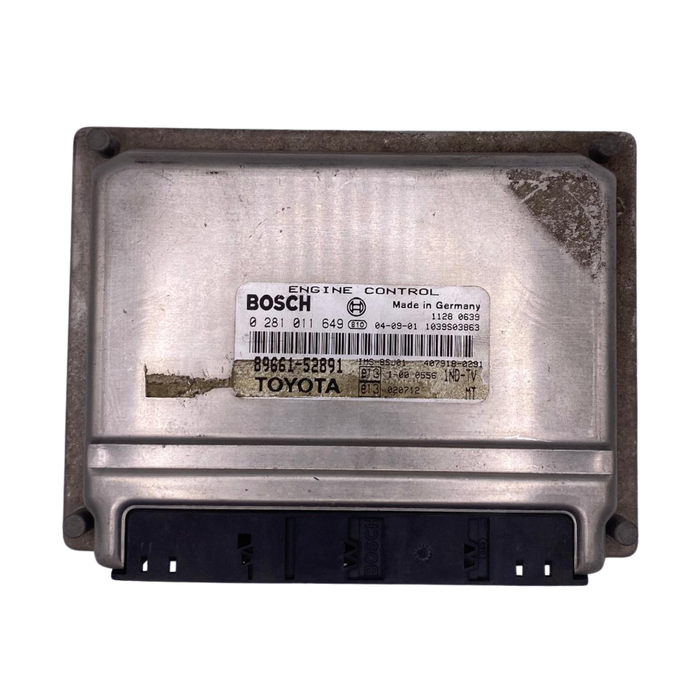 ECU CENTRALITA MOTOR TOYOTA YARIS 1.4 0281011649 0 281 011 649 89661-52891 8966152891