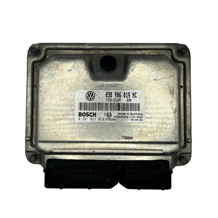 CONTROLADOR DE MOTOR ECU VOLKSWAGEN 0281011819 0 281 011 819 038906019NC 038 906 019 NC
