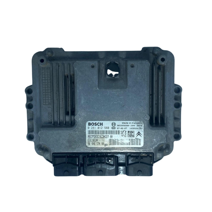 Calculateur moteur Citroën C4 ECU 0 281 012 980 0281012980 9664617480