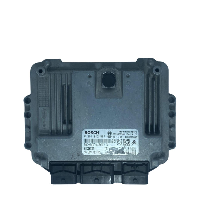 CITROEN C5 1.6 UNITÉ DE CONTRÔLE MOTEUR ECU 0 281 012 987 0281012987 9661971380