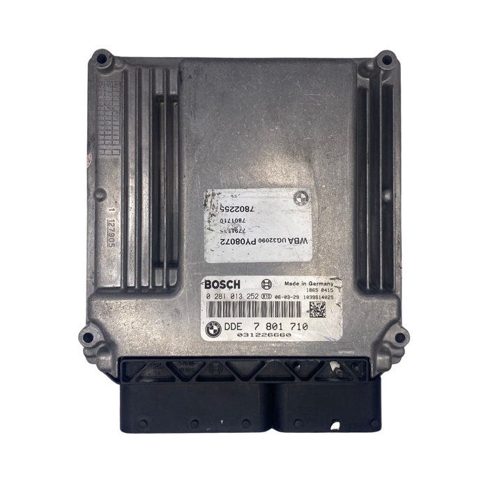BMW 318 0 281 013 252 0281013252 DDE 7 801 710 DDE7801710 UNITÉ DE CONTRÔLE MOTEUR ECU
