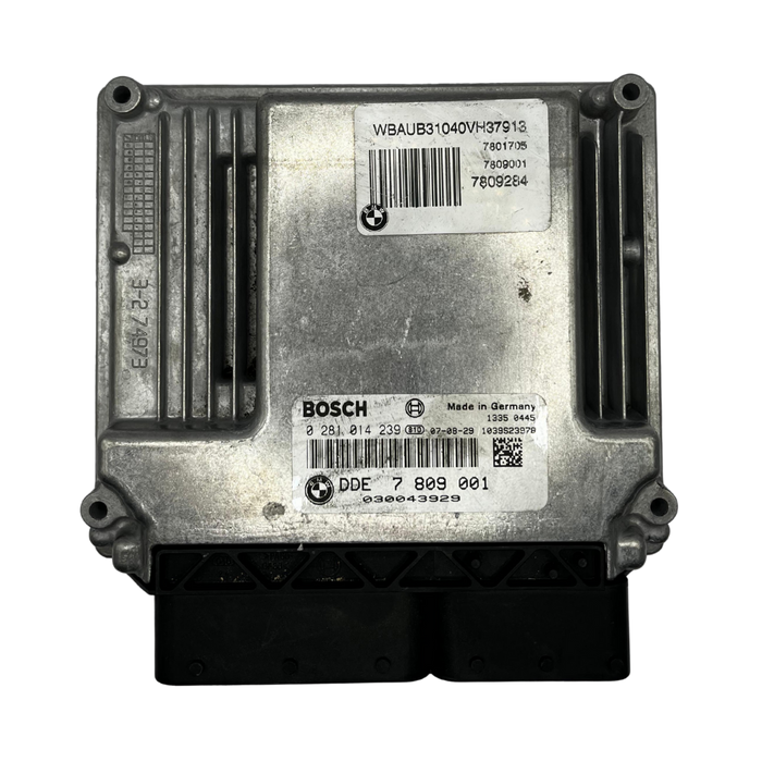 Unité de contrôle moteur BMW ECU 0 281 014 239 0281014239 DDE7809001 DDE 7 809 001