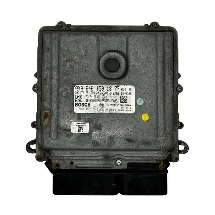 CONTROLADOR DE MOTOR ECU MERCEDES 0281014346 0 281 014 346 A6461501877 A 646 150 18 77