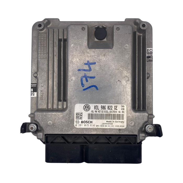 Calculateur SEAT EXEO 0281015614 0 281 015 614 03L906022GE EDC17CP14