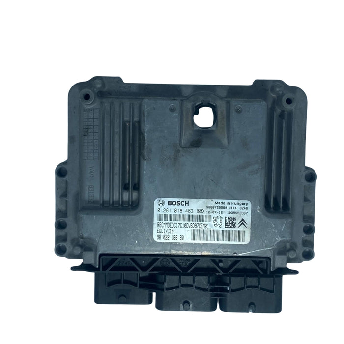 UNITÉ DE CONTRÔLE MOTEUR CITROEN ECU 0281018463 0 281 018 463 9802218680 98 022 186 80