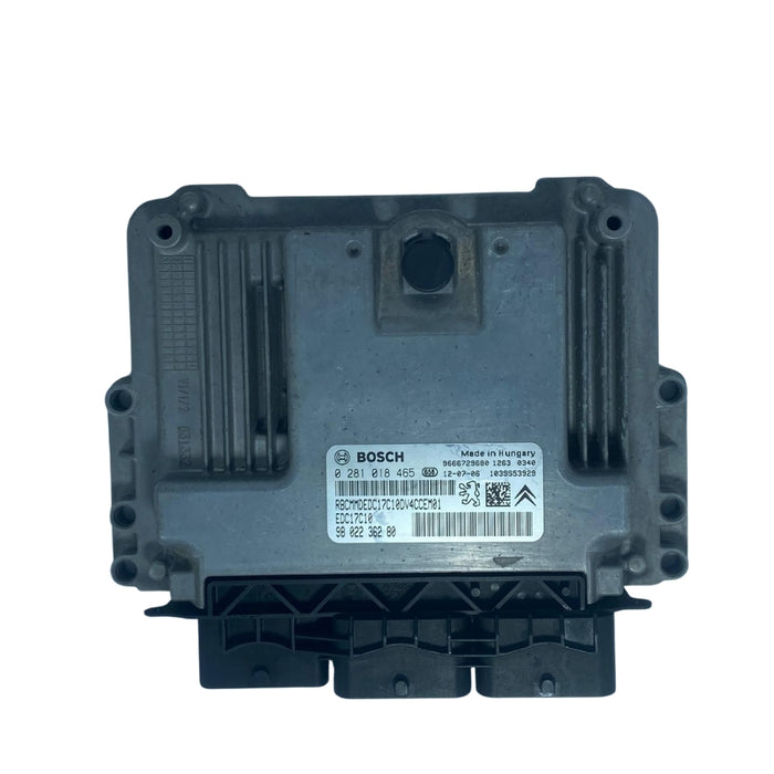 UNITÉ DE CONTRÔLE MOTEUR CITROEN ECU 0281018465 0 281 018 465