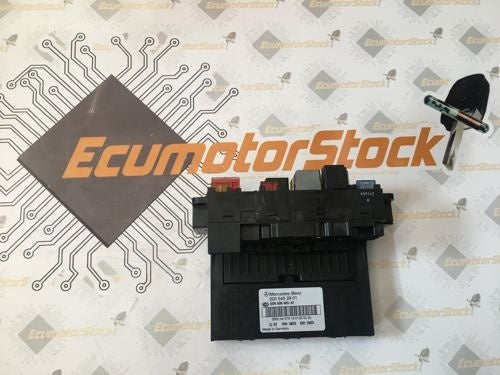 UNIDAD DE CONTROL ELECTRONICA ( ECU ) SAM MERCEDES 203 545 46 01 2035454601 5DK 008 485 55 5DK00848555