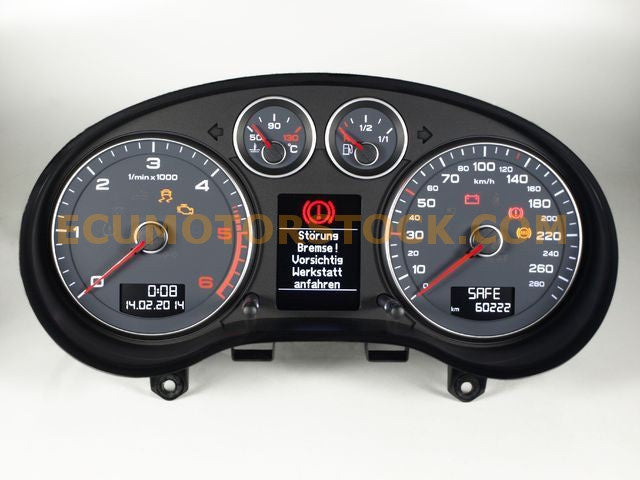 REPARACION CUADRO DE INSTRUMENTOS AUDI A3/S3 (8P)