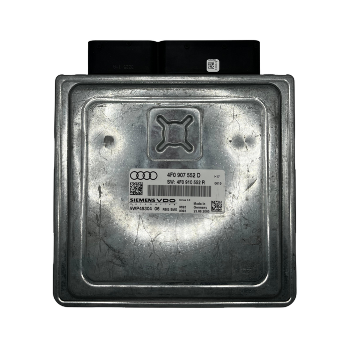 Calculateur moteur Audi A6 4F0907552D 5WP45304 06 5WP4530406 4F0 907 552 D SIMOS 6.3