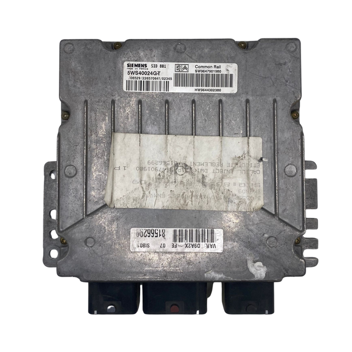 Calculateur moteur PSA 5WS40024G T 5WS40024GT SW9647901980 HW9644302380