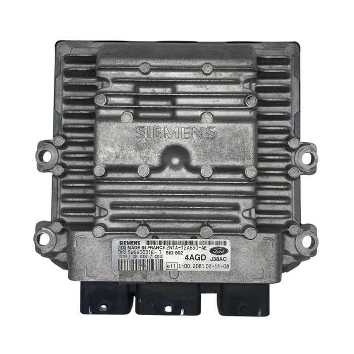 Calculateur moteur ECU FORD FIESTA 1.4 5WS40031E-T 5WS40031ET SID802 2N1A-12A650-AE 2N1A12A650AE