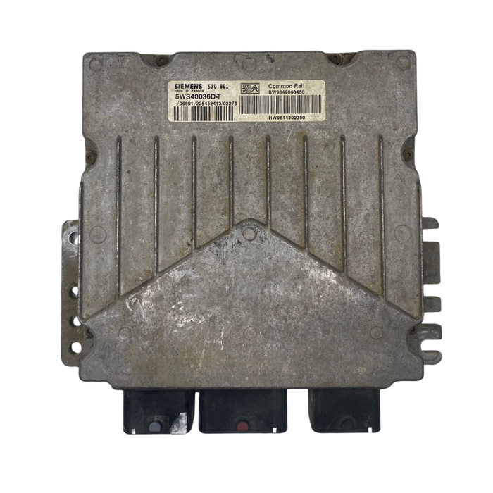 Unité de contrôle moteur PSA ECU 5WS40036D-T 5WS40036DT SID801 SW9649063480
