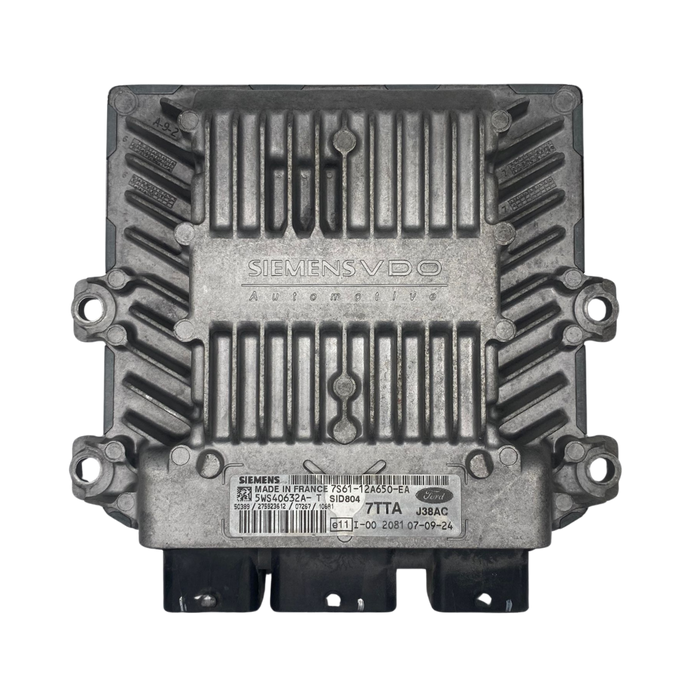 CONTROLADOR DE MOTOR ECU FORD FIESTA 1.4 5WS40632A-T 5WS40632AT 7S61-12A650-EA SID804