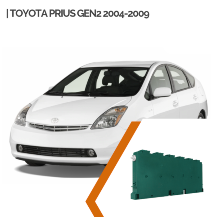 Reparación de Batería híbrida Toyota Prius Gen2 2004–2009 – Prismática de Acero