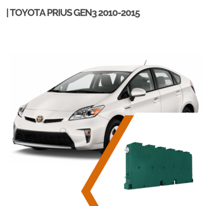 Reparación de Batería híbrida Toyota Prius Gen3 2010-2015 – Prismática de acero