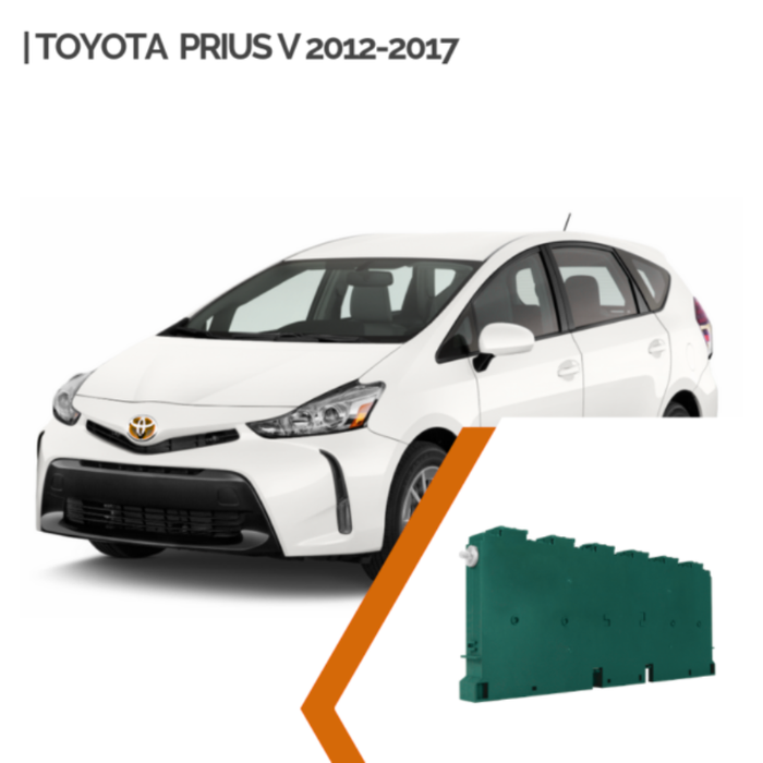 Reparación de Batería Híbrida Toyota Prius V 2012–2017 – Prismática de Acero