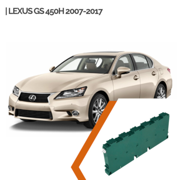 Reparación de Batería Híbrida Lexus GS 450H 2007-2017 – Prismática de Acero