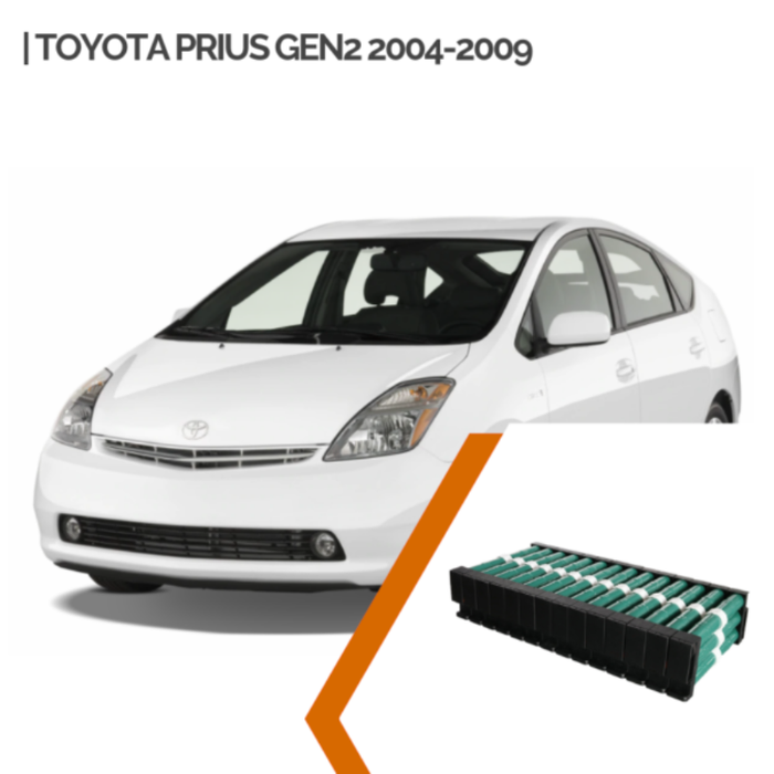 Reparación de Batería híbrida Toyota Prius Gen2 2004–2009 – Cilíndrica