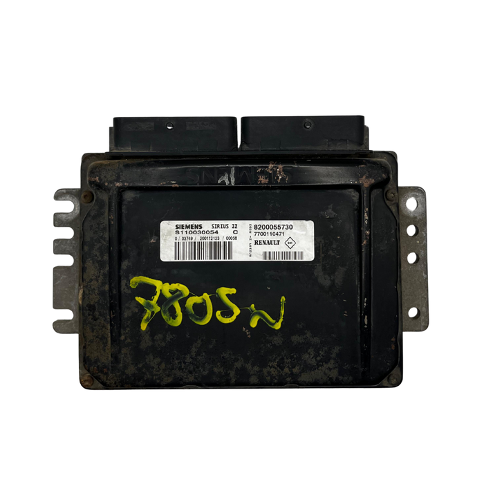 ECU CENTRALITA MOTOR RENAULT MEGANE 1.6 S110030054C 8200055730 SIRIUS 32 SIRIUS32