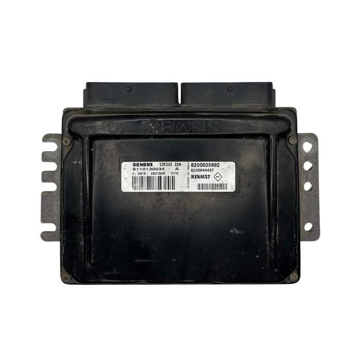 ECU RENAULT  CLIO S110130034A S110130034 A SIRIUS32N 8200035692