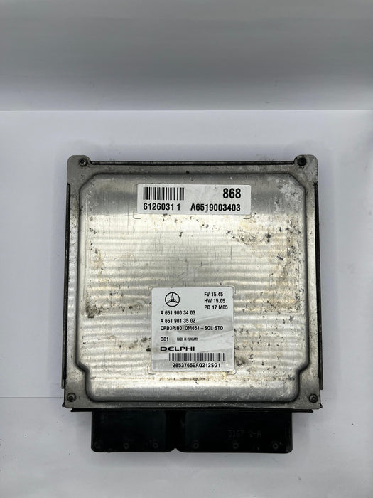 ECU MOTOR MERCEDES A6519003403 A 651 900 34 03 A6519013502 A 651 901 35 02