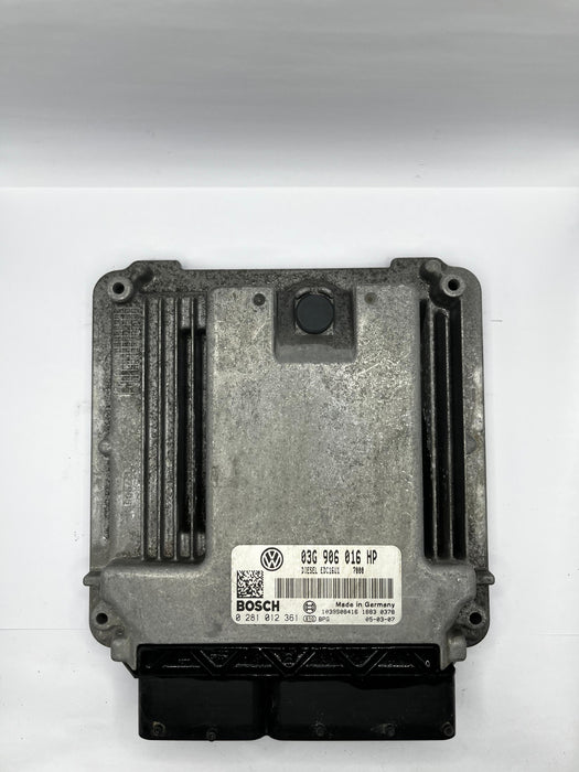 ECU CENTRALITA MOTOR VOLKSWAGEN 0281012361 0 281 012 361 03G906016HP 03G 906 016 HP EDC 16U1-5.41
